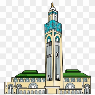 Mosque - Hassan Ii Mosque Clipart - Png Download