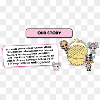 Read The L - Lol Surprise Our Story Clipart