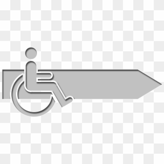 Arrow Direction Wheelchair Clipart