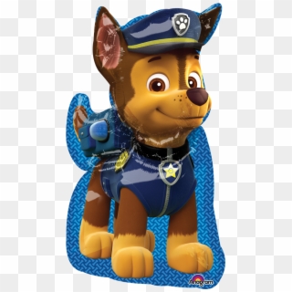 Paw Patrol - Chase - Paw Patrol Chase Balloon Clipart
