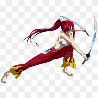 Erza Scarlet Png - Erza Png Chibi Fairy Tail Clipart