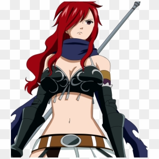 And Here Is Her Again, Tearing Through A Sphere Of - Erza De Fairy Tail Clipart