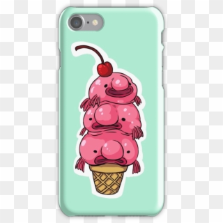 Blobfish Sweeties Iphone 7 Snap Case Clipart