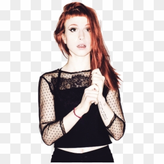 Hayley Williams Png Transparent Image - Hayley Williams Mesh Top Clipart