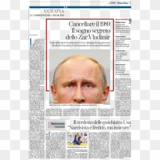 September 26th 2012 20140317na5-dorso1m Putin Analysis - Newspaper Clipart