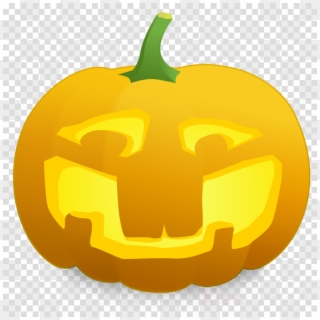 Transparent Jack O Lantern - Transparent Background Cartoon Pumpkin Clipart