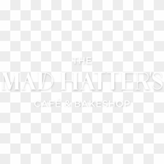 The Mad Hatter Cafe & Bakeshop - Calligraphy Clipart