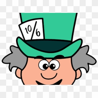 Top Hat Clipart Mad Hatter - Png Download