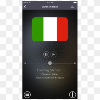 Quran Radio - App - Smartphone Clipart