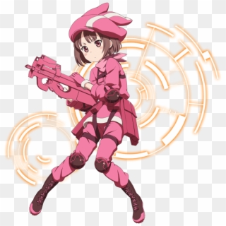 [pink In Battle] Llenn Kirito Sword, Asuna, Sao Ggo, - Llenn Sao Transparent Clipart