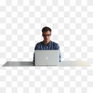Man Work Laptop Png Clipart