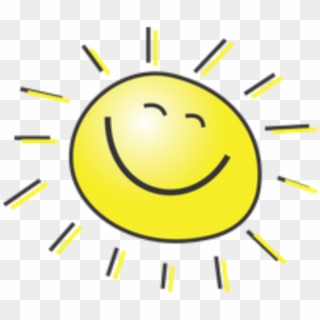 Cute Sun Smiling Transparent Library Techflourish Collections - Summer Clip Art - Png Download