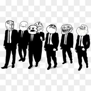 - Power Rangers Reservoir Dogs , Png Download - Fb Caption For Group Clipart