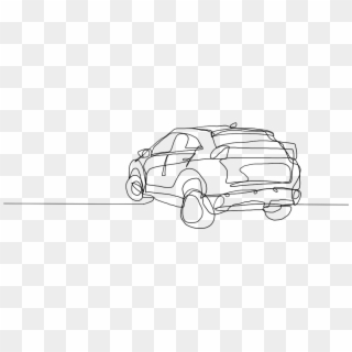 After A Minute, I Followed - City Car Clipart