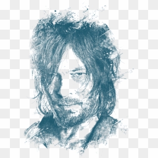 Bleed Area May Not Be Visible - Daryl Dixon Art Clipart