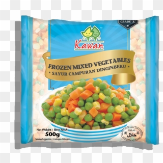 Frozen Mixed Vegetables 500g Clipart