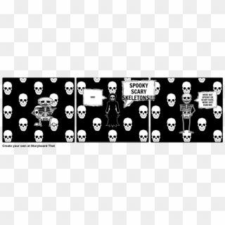 Spooky - Skull Clipart