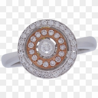 Diamond Circle Ring - Engagement Ring Clipart