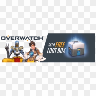 Get A Free Loot Box - Overwatch Clipart