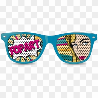 Pop Art Png - Pop Art Sunglasses Png Clipart