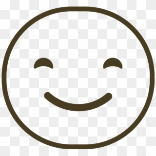 Line Art Emoji - Smiley Clipart