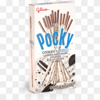 Products - Glico Pocky Cookies And Cream Clipart