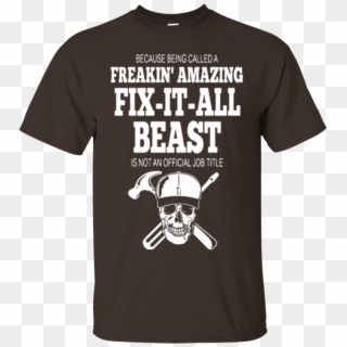 Handyman Beast - Funny 60th Birthday Tshirts Clipart