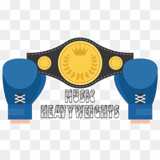 Music Heavyweights - Championship Belt Clipart - Png Download