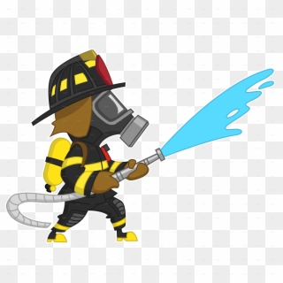 Firefighter By Gatts Clipart
