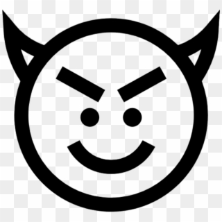 #angryface #emoji #horns - Devil Emoji Coloring Pages Clipart