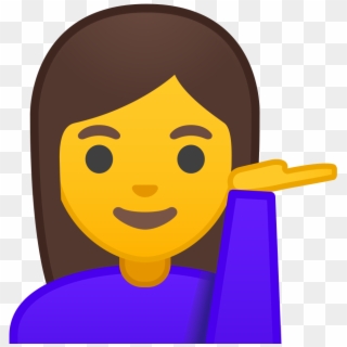 Download Svg Download Png - Emoji Woman Hand Clipart