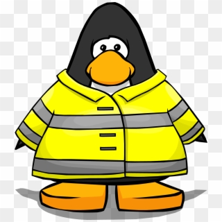 Fireman Jacket Png - Penguin From Club Penguin Clipart