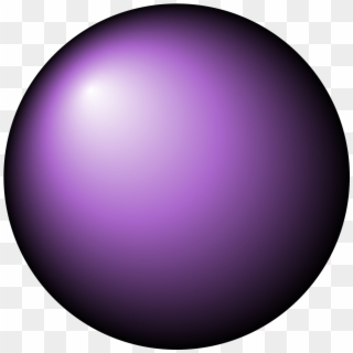 File - Purple Pog - Svg - Purple Sphere Png Clipart