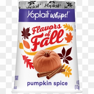 Yoplait Pumpkin Spice Whips Low Fat Yogurt Mousse - Pumpkin Clipart