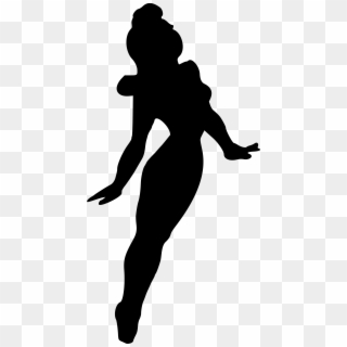 Woman Dancing Silhouette - Woman Dance Silhouette Clipart