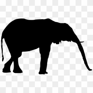Elephant Silhouette Png - Elephant Silhouette Hd Png Clipart