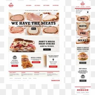 Arby's Website Clipart