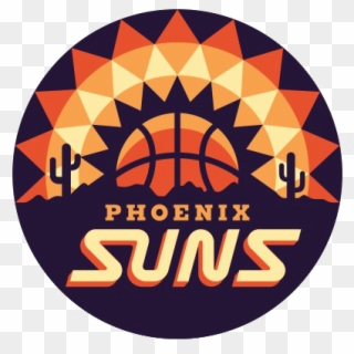 Phoenix Suns Png Hd Image - Phoenix Suns Circle Logo Clipart