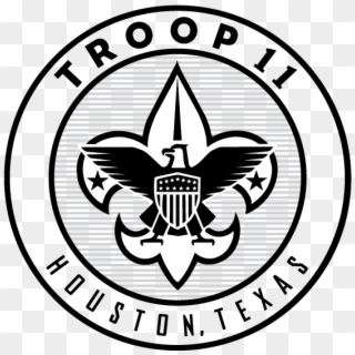 Scouts Bsa Troop - Boy Scouts Of America Logo Black And White Clipart
