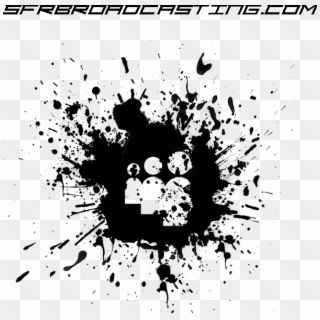 Splattered Paint Myspace Logo - Dog Paw Print Splatter Clipart
