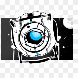 Portal 2 Funnel Png - Wheatley Stickers Clipart