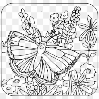 Butterfly Coloring Pages For Girls With Coloring Book - Back To School Coloring Pages Clipart