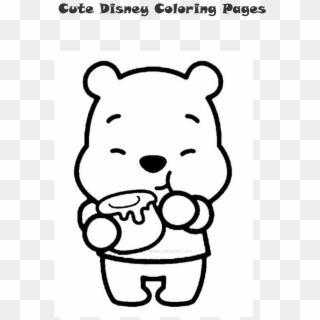 Cute Disney Coloring Page Clipart