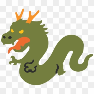 Emoji Dragon , Png Download - Dragon Emoji Clipart