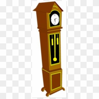 Grandfather Clock - Wood Clipart