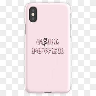 Girl Power Iphone X Snap Case - Aesthetic Iphone X Cases Clipart