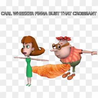 Carl Wheezy Finna Bust That - Carl From Jimmy Neutron Png Clipart
