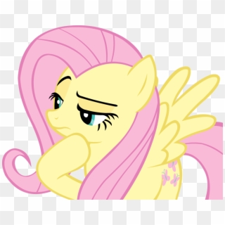 Png - Mlp Fluttershy Thinking Clipart