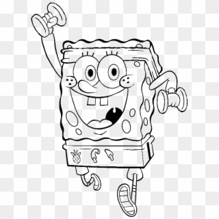 Free Coloring Pages Spongebob - Coloring Pages Weight Lifting Clipart