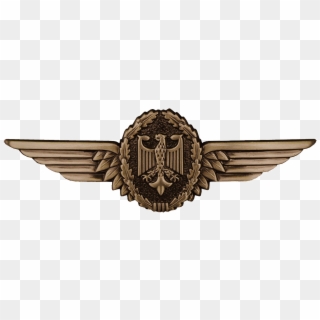 German Aviation Badge In Bronze - Tätigkeitsabzeichen Clipart